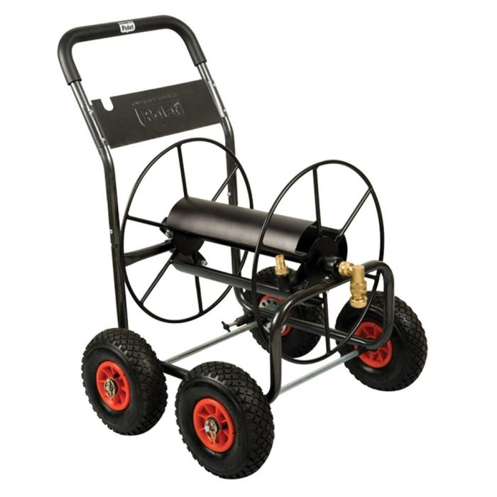 Chariot à tuyaux polet 4 roues cap. 110m 3/4" , 150m 1/2" , 130m 5/8" , 60m 1"