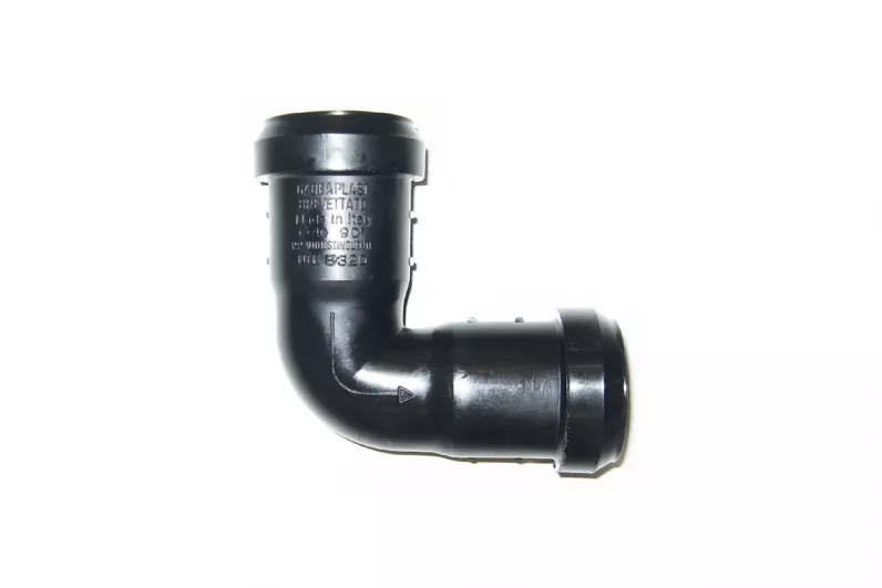 Coude sanitaire PP dia 160 87° 2xM