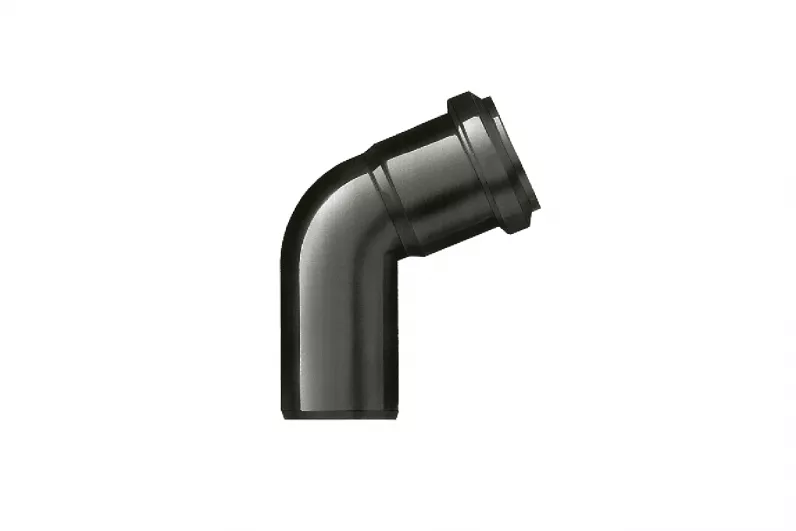 PP sanitary elbow dia 110 45° MSp