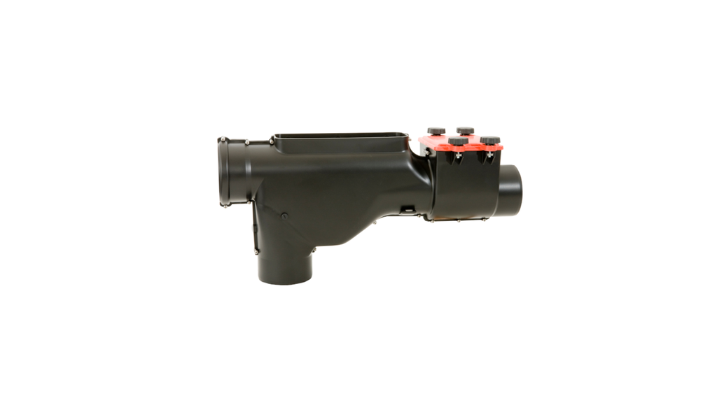 Filtre à saut alternatif en PP 110mm avec écumeur et clapet anti-retour