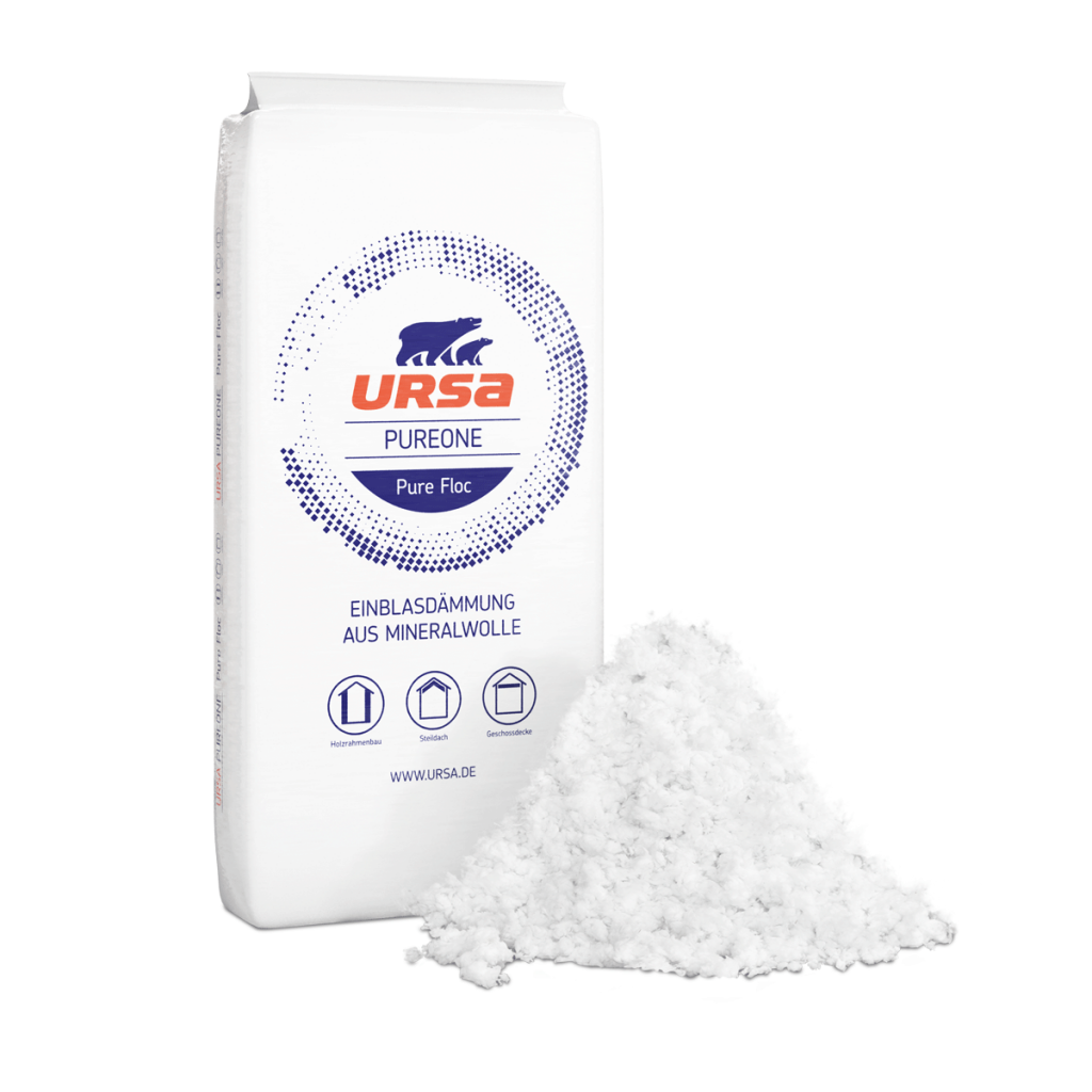 Ursa Pure Floc (16.60kg/zak) (35kg/m³)