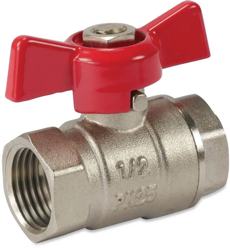 Kogelkraan 1/2" bolkraan met purg 