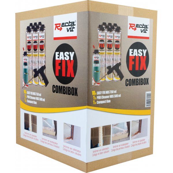 Rectavit easy fix combibox NBS 17m² avec pistolet