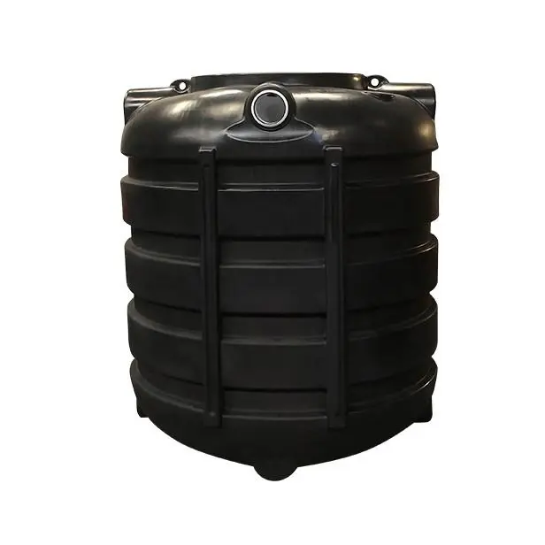 Septic/rainwater tank 1500 L TH budget black (135x110xH150) oval 50 kg