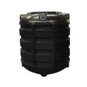 Septic/rainwater tank 1500 L TH budget black (135x110xH150) oval 50 kg