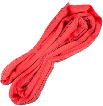 Rondslingen 5 Ton werklengte 3m rood 