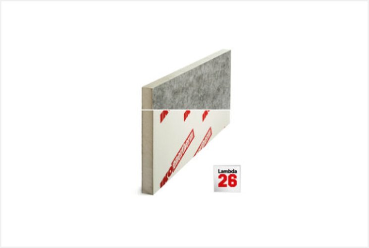 PIR 6 cm Iko Enertherm BM (1.2x0.6m) (5.76m²/pack) RB R=2.20