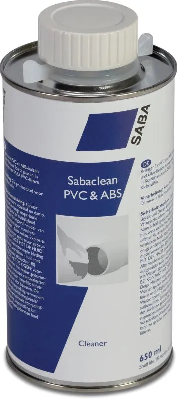 Colle PVC S3 SABA dégraissant 650 ml