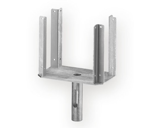 Beam carrier U-head for strut