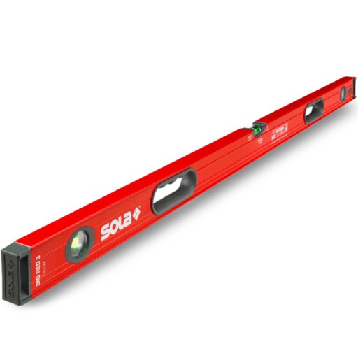 Waterpas sola aluminium 150 met handgrepen BIG RED 3 