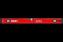 Spirit level sola aluminum RED 3 80