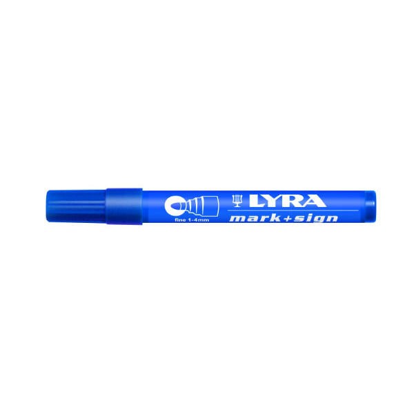 Alchohol marker lyra 1-4mm blue