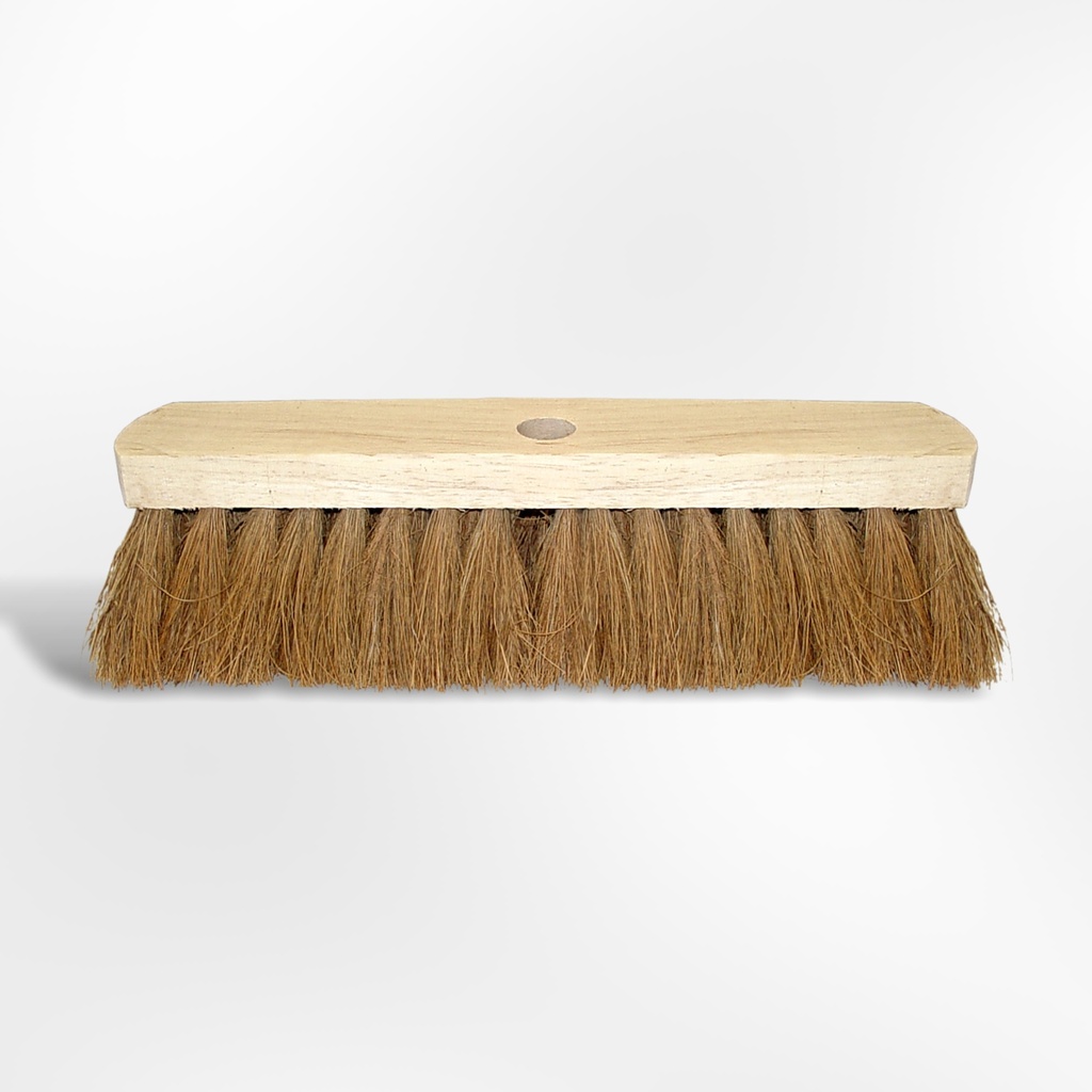 Brosse en coco 29 cm non peinte - bonne prise en main