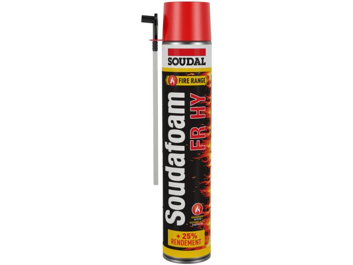 Soudafoam 750 ml FR HY manuel rouge (réfractaire)