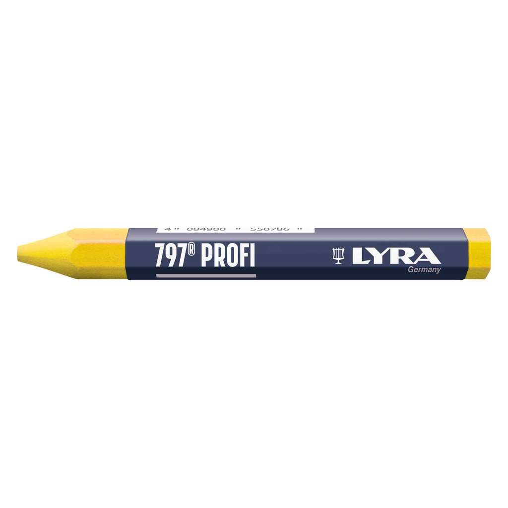 Vetkrijt lyra geel 