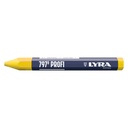 Crayon de couleur jaune lyra