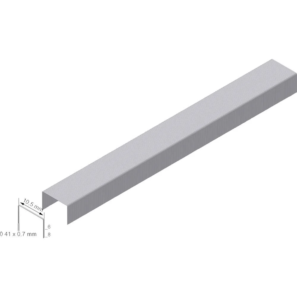 Staples prebena VZ 6mm 6700pcs/box