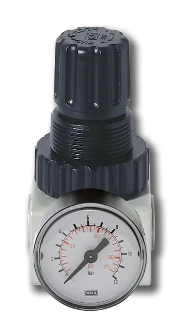 Drukregelaar met luchtdrukmeter en luchtklep 1/4" M