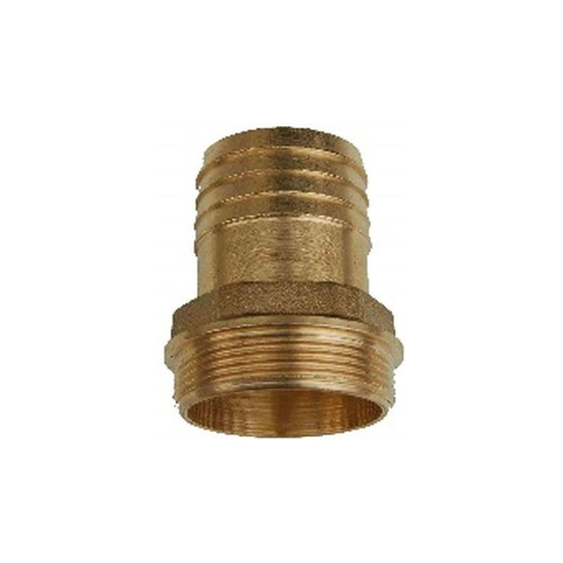 Raccord cannelé en laiton 1" x 25mm
