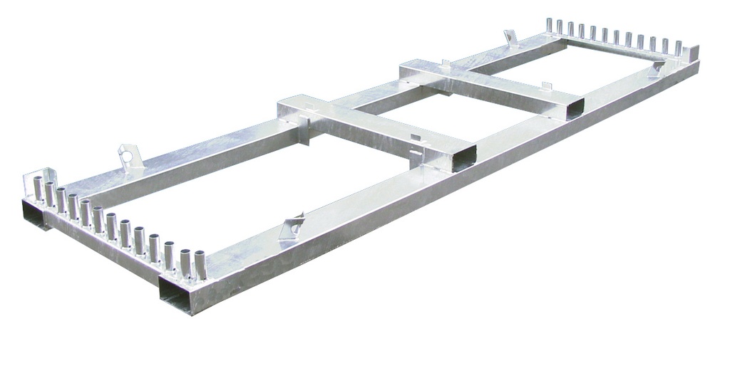 Heras galva yard fence buck for vertical transport 25 fences