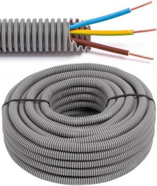 Flex XVB 5G2.5 D20 RXX (flexible précâblé) l=100m