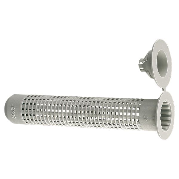 Douille de tamisage en plastique 12x80mm