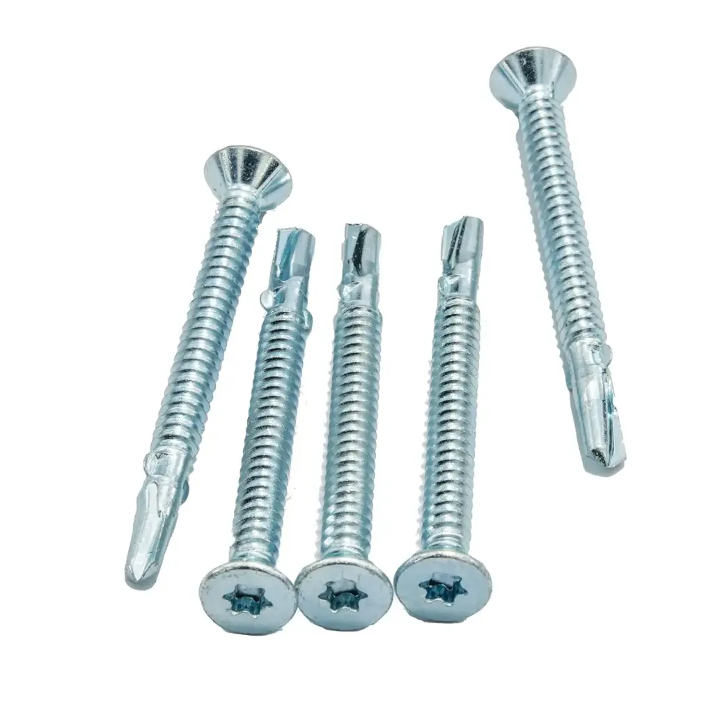 Self-drilling screw 5.5x50 countersunk head 3-12mm drill capacity