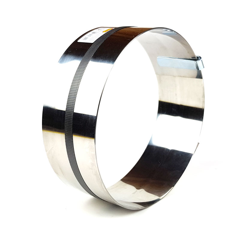 Stainless steel ring 300x6cm