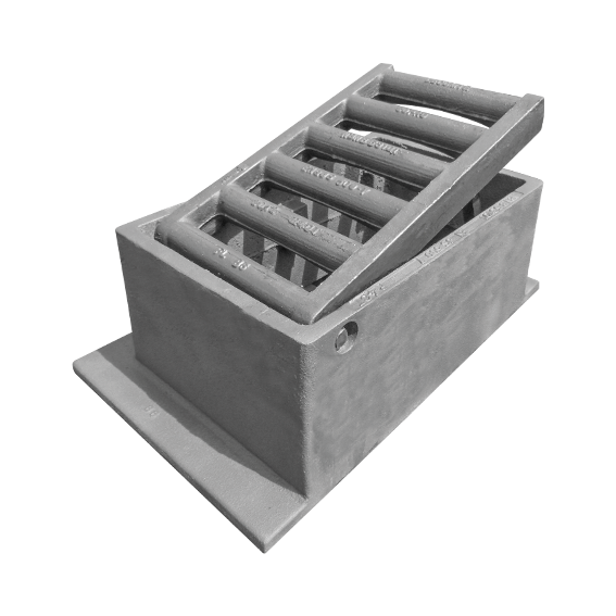 Buse d'égout coulée B6 D400 - VO=505x305mm H=240mm COPRO