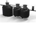 Water treatment Bioclear Premium 15IE CE Vlarem II (Wallonia)