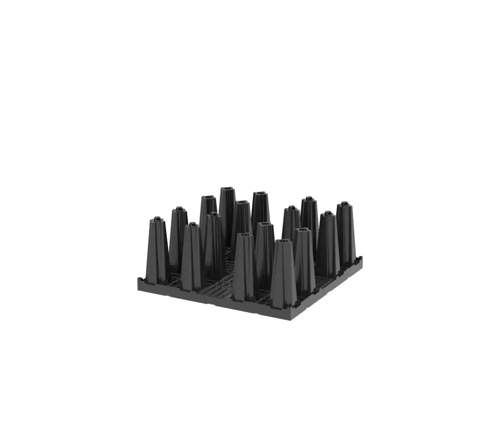 Infiltratiekrat 203l Rigofill ST-S halve blok uit PP 80x80x35cm  