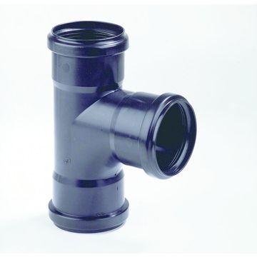PP sanitary T-piece dia 32 87° 3xM