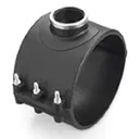 PP pressure saddle 110 - 1" bi.dr 16 bar