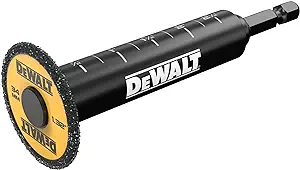 Coupe-tube pvc Dewalt avec molette de coupe 34 mm