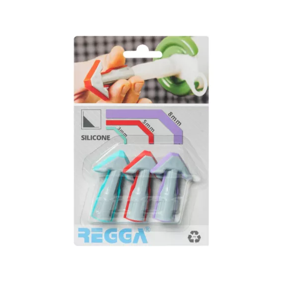 Nozzle for silicone straight pattern Regga 3-5-8 mm