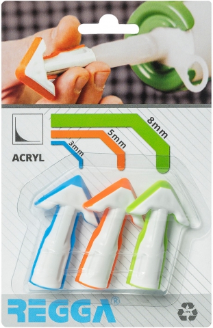 Spuitmond voor acrylic patroon Regga 3-5-8 mm  