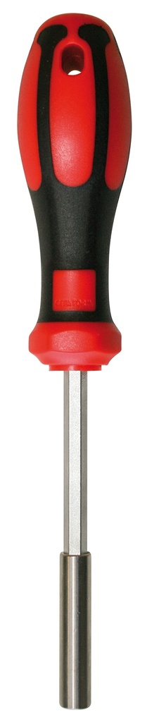 Screwdriver, magnetic bit holder 1/4"-100 mm