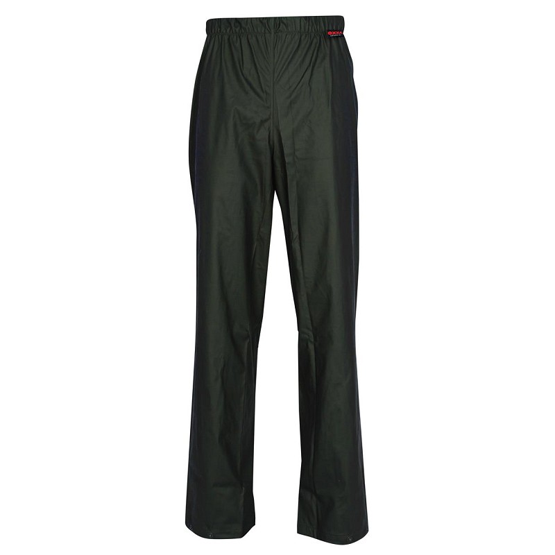 Regenbroek M-wear groen 5300 