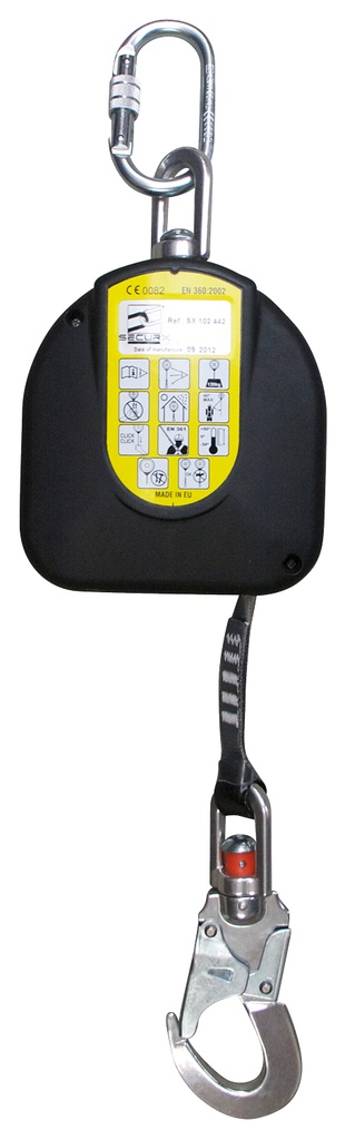 SECUR-stop TR06 met 6 m PES-kevlar touw 