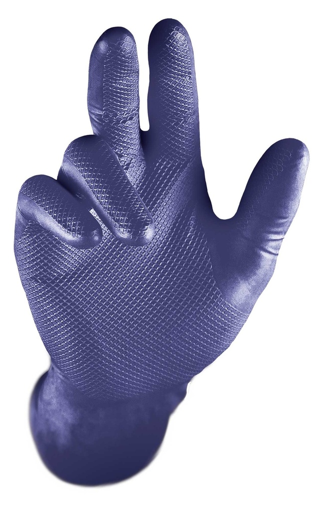 Wegwerphandschoenen Grippaz 245 nitril violet per 50st