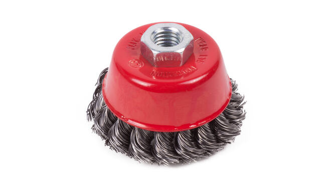 Brosse en acier pour meuleuse d'angle 75 mm Benson