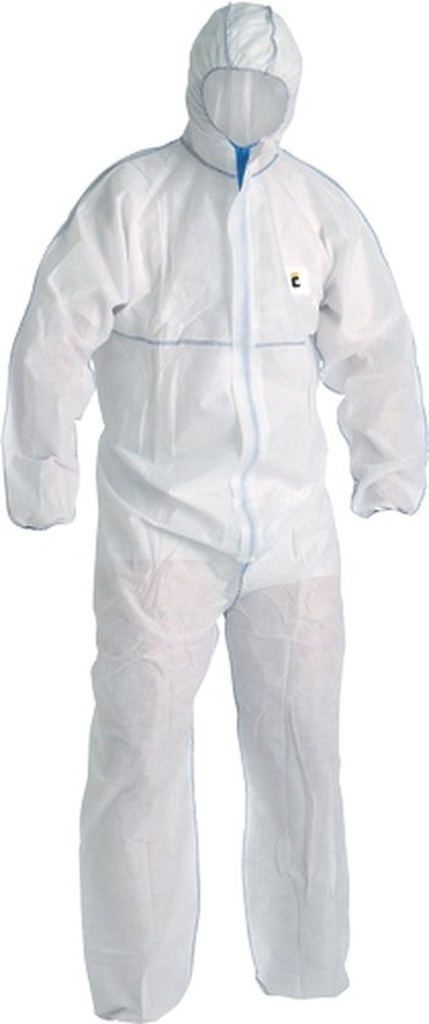 Disposable coverall chemsafe MS1 white