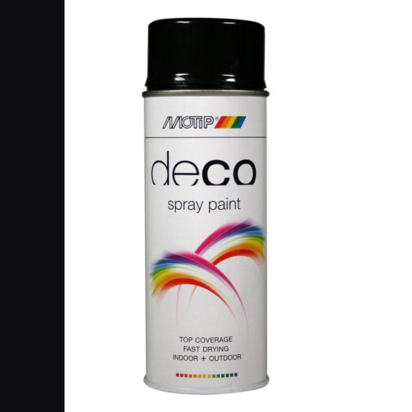 Deco Paint 400 ml RAL 9005 DIEPZWART