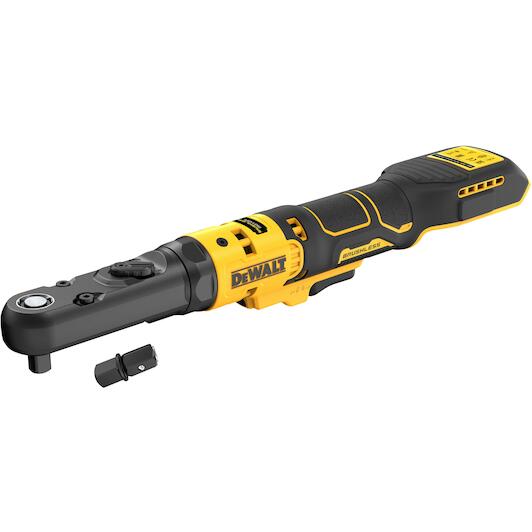 18V XR Brushless 3/8" en 1/2" haakse ratelsleutel