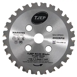 Tjep afkortschijf 110mm x 24T x 1,4mm voor RC20(A)  