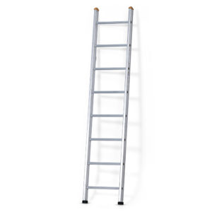 Ladder 1 x 12 sporten Petry recht zonder balk 