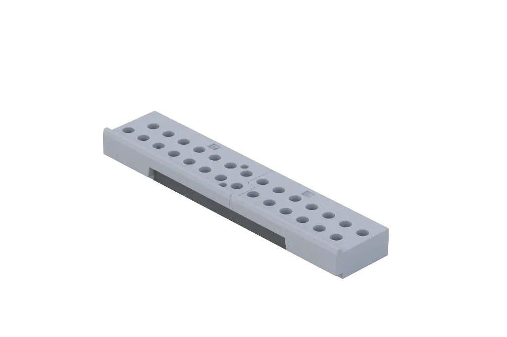 Heras plastic yard fence buck for vertical transport 28 fences
