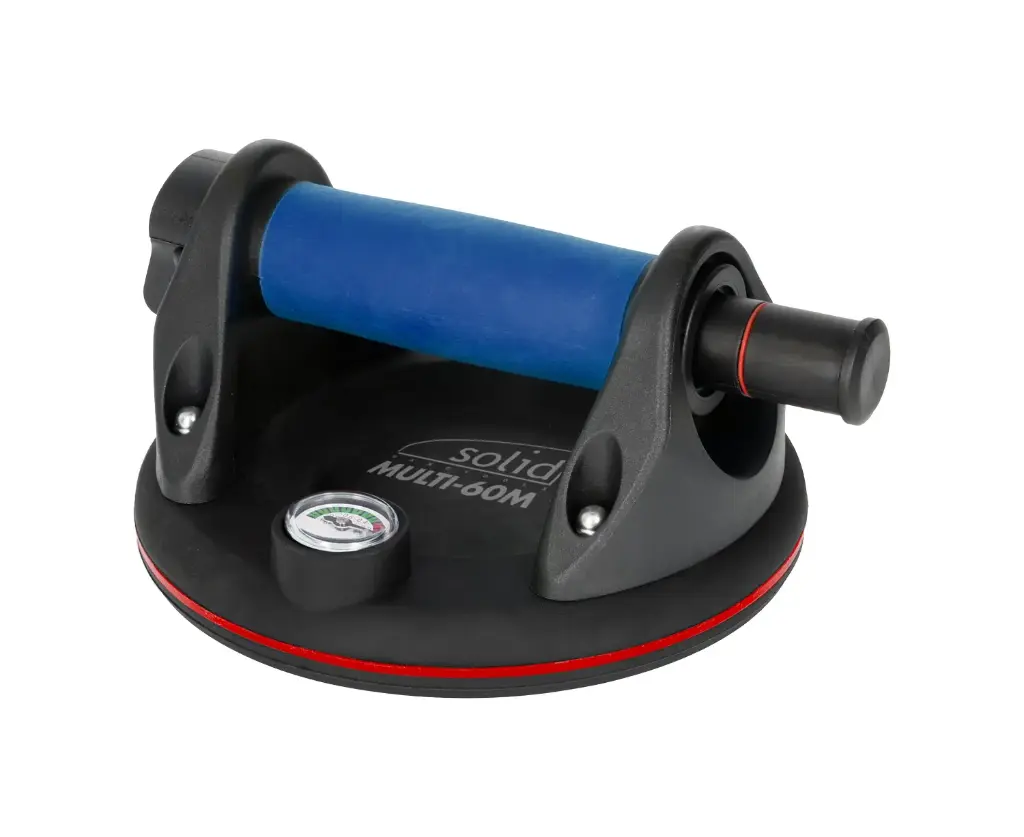 Zuignap MULTI - 60m- met manometer, max 60 kg-ABS