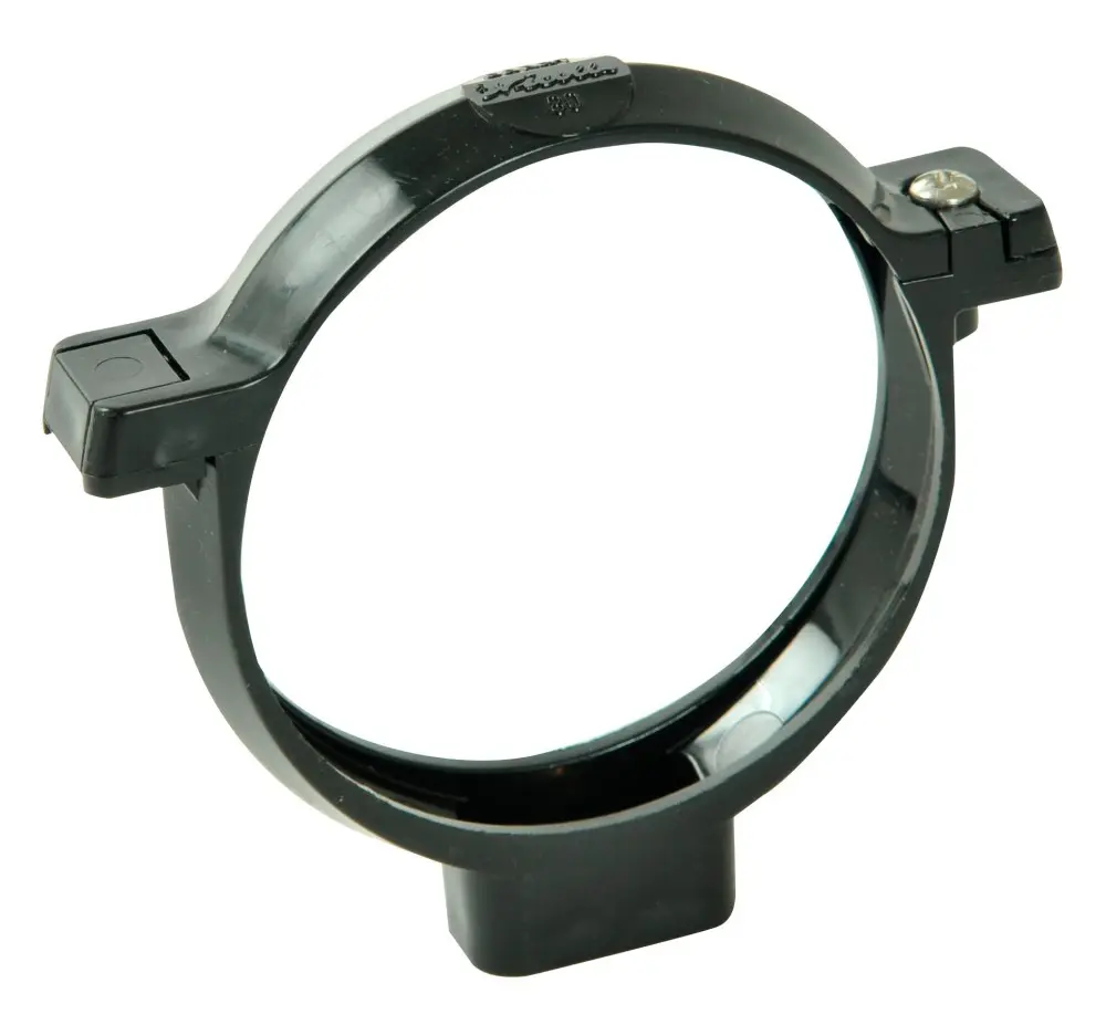 Scharnierbeugel 7x100  80 mm LG25 zwart 