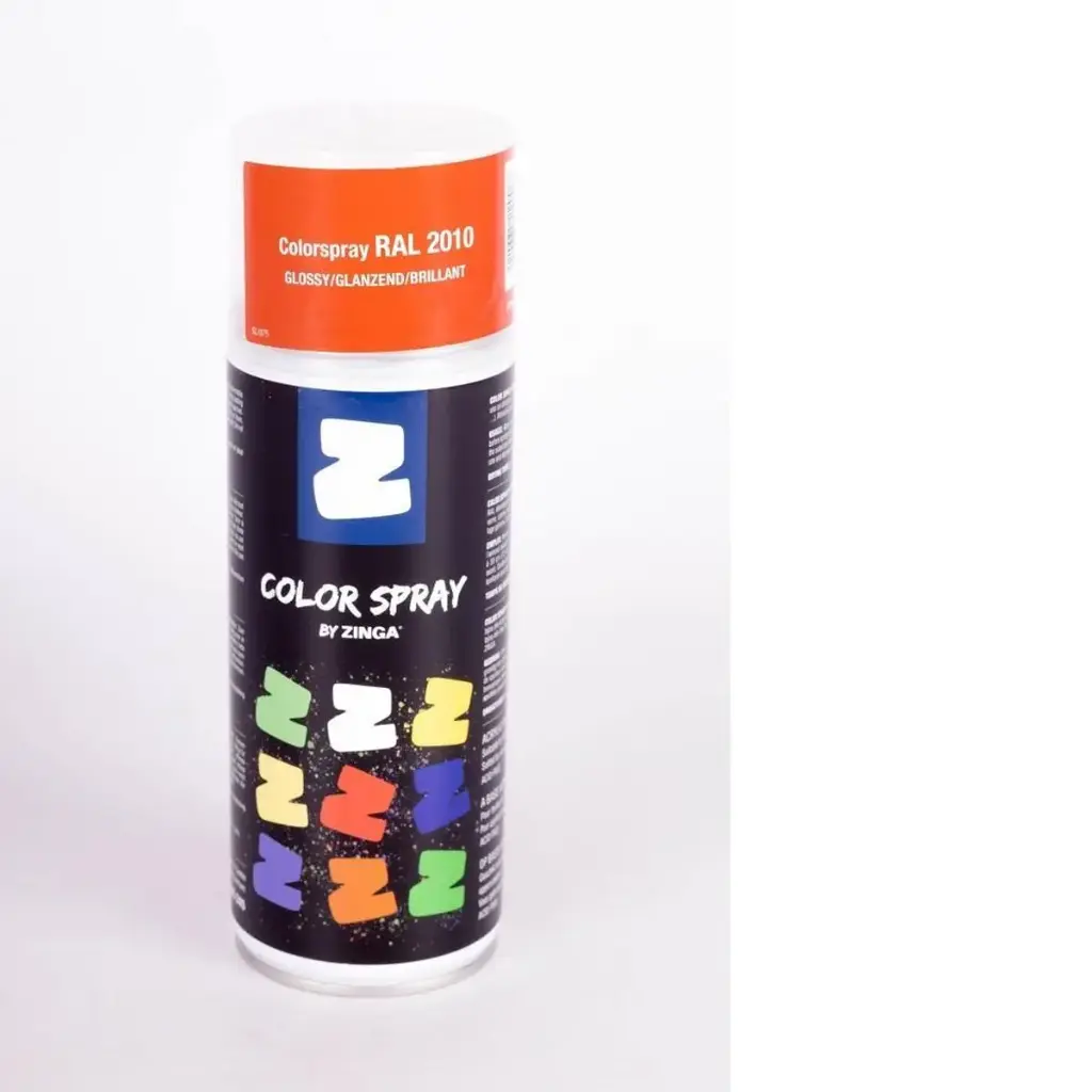 Verfbus 400 ml Zinga (allerhande kleuren)